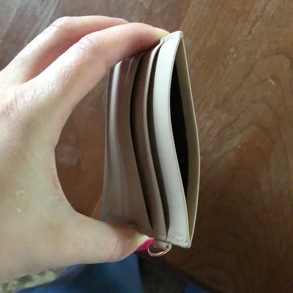 Cute floral and light pink thread wallet. - Picture 2 of 5